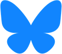 The Bluesky logo