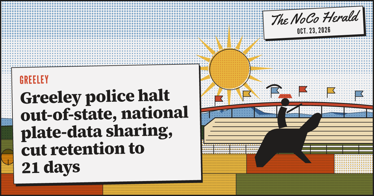 Greeley police halt out-of-state, national plate-data sharing, cut ...